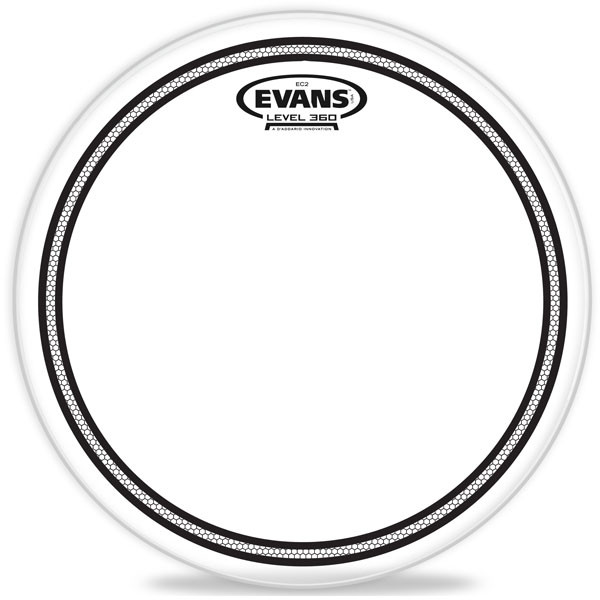 Evans TT08EC2S EC2S 8" Clear