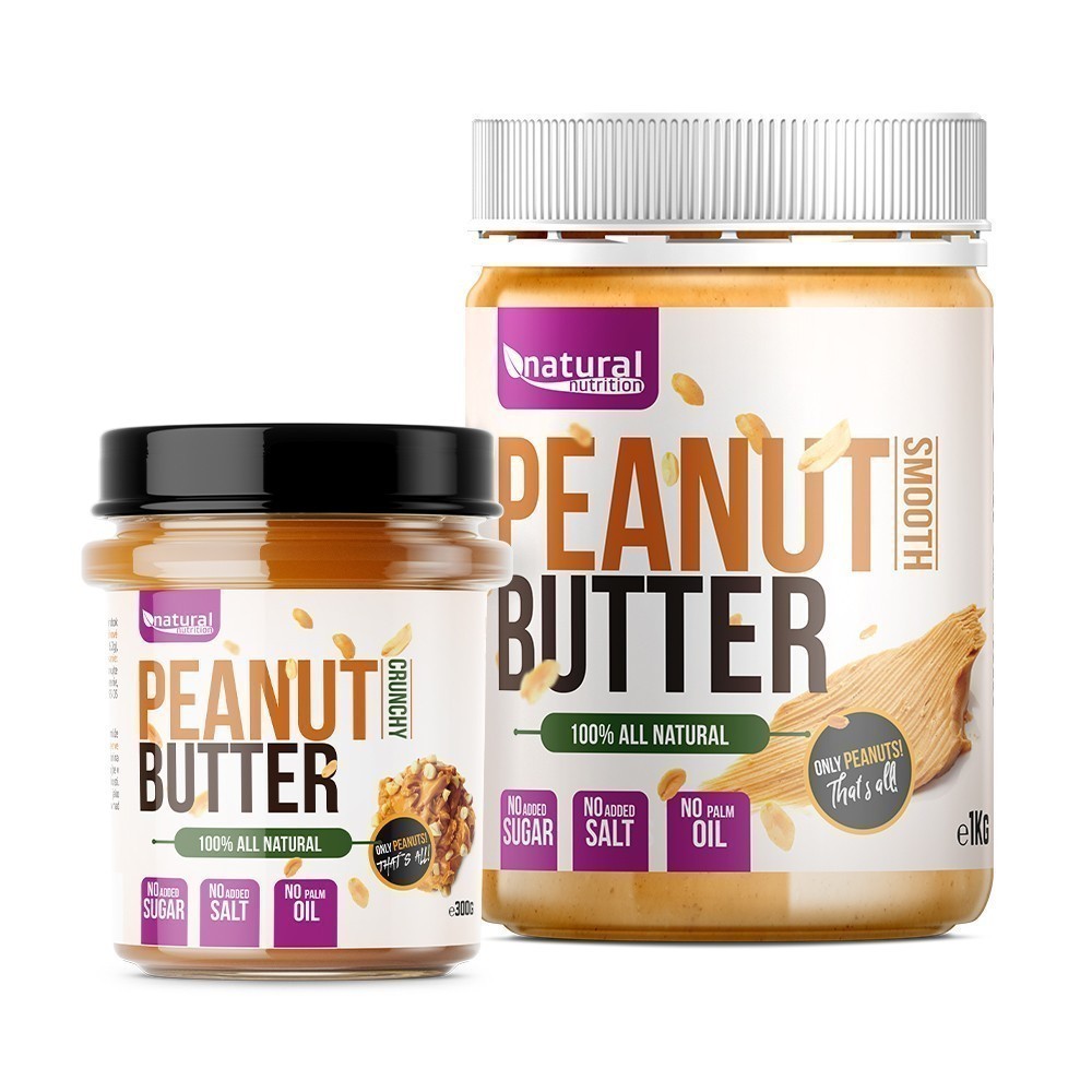 Peanut Butter - Arašídové Máslo Crunchy 1kg