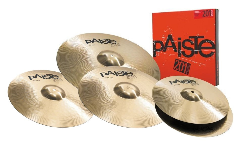 Paiste 201 Bronze Universal Set + 16” Crash ZDARMA