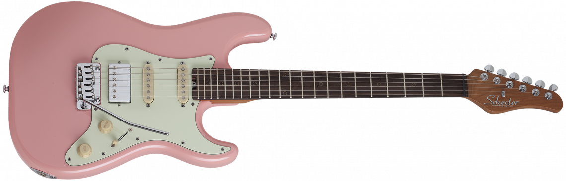 Schecter Nick Johnston Traditional HSS Atomic Coral