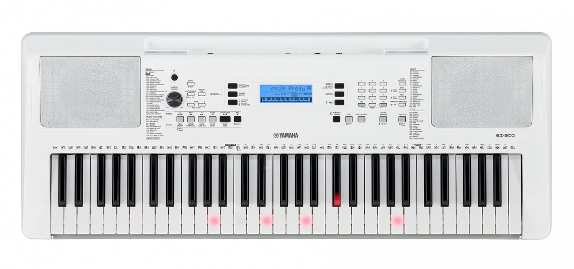 Yamaha EZ-300 - Silver White