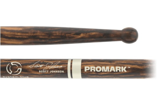 Pro-Mark TXDC17W-FG Scott Johnson FireGrain Signature Stick Wood Tip