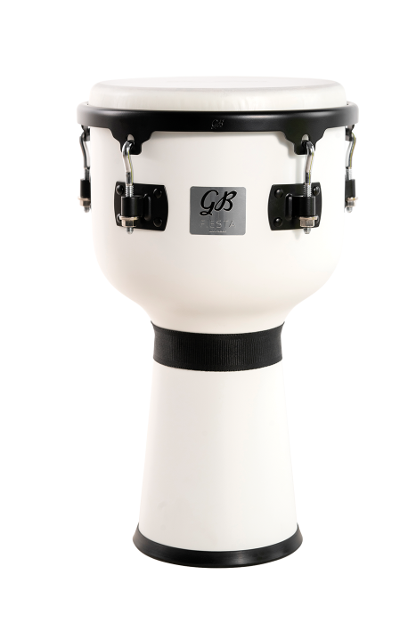 Gon Bops Fiesta White Magic Djembe