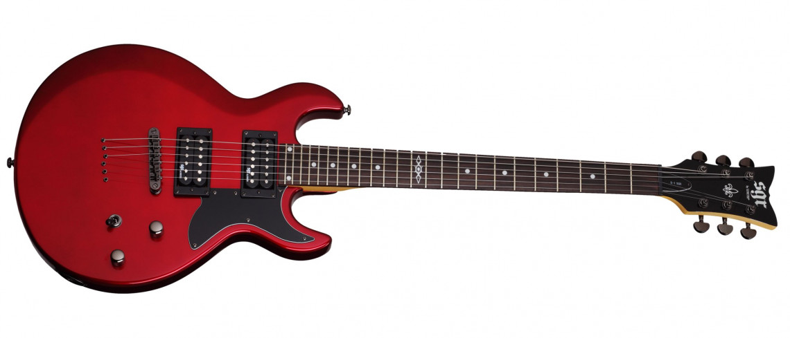 Schecter S-1 SGR Metallic Red