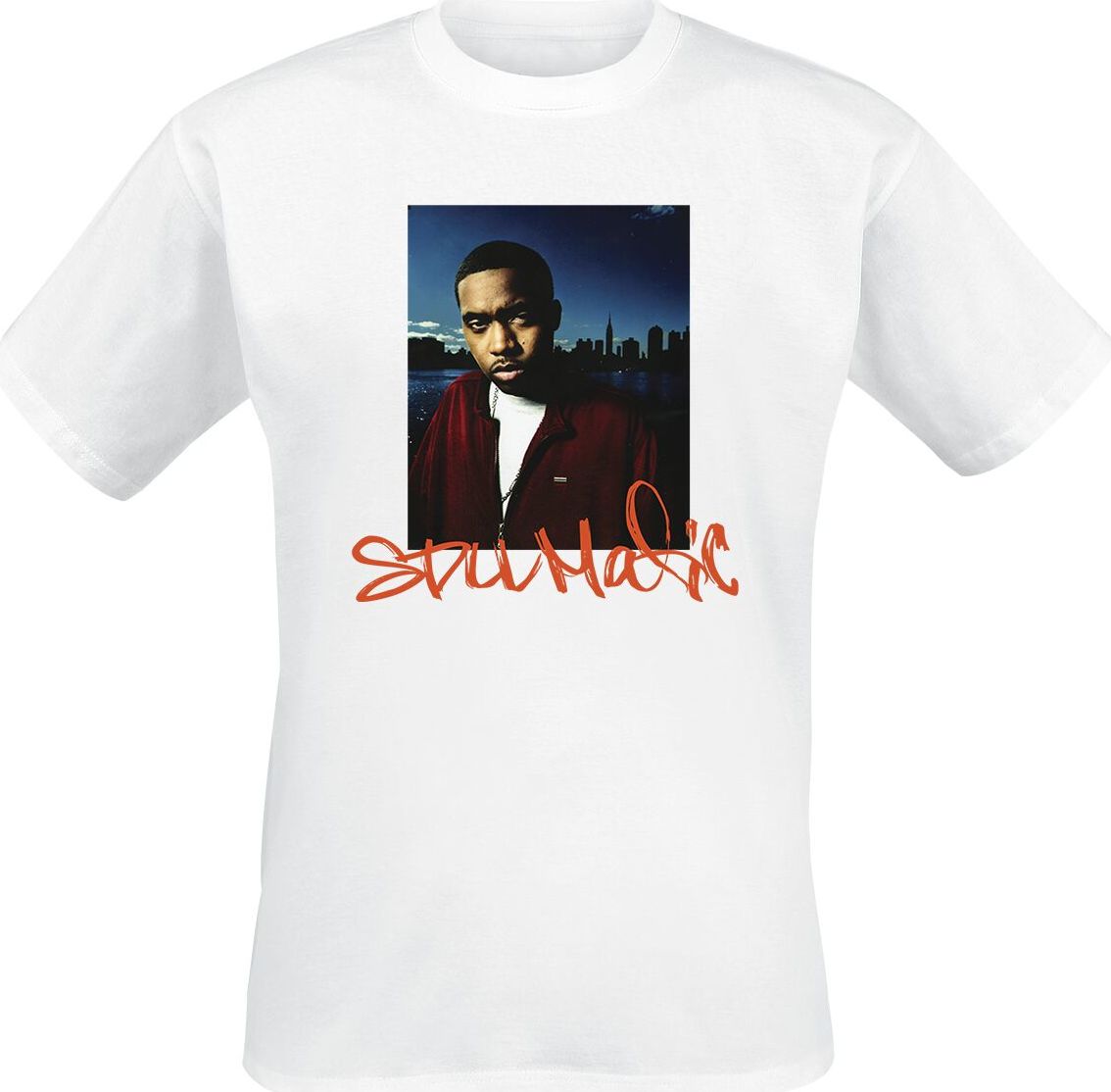 Nas Stillmatic Photo Tričko bílá