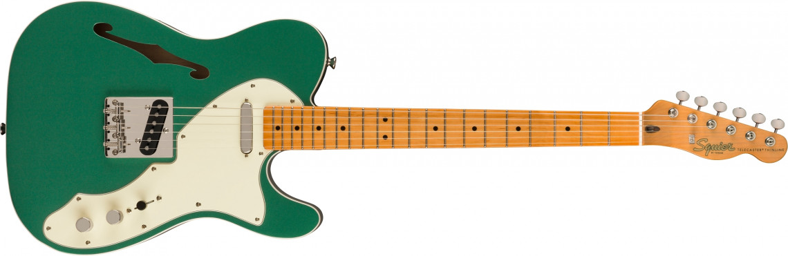 Fender Squier Classic Vibe `60s Telecaster Thinline - Sherwood Green
