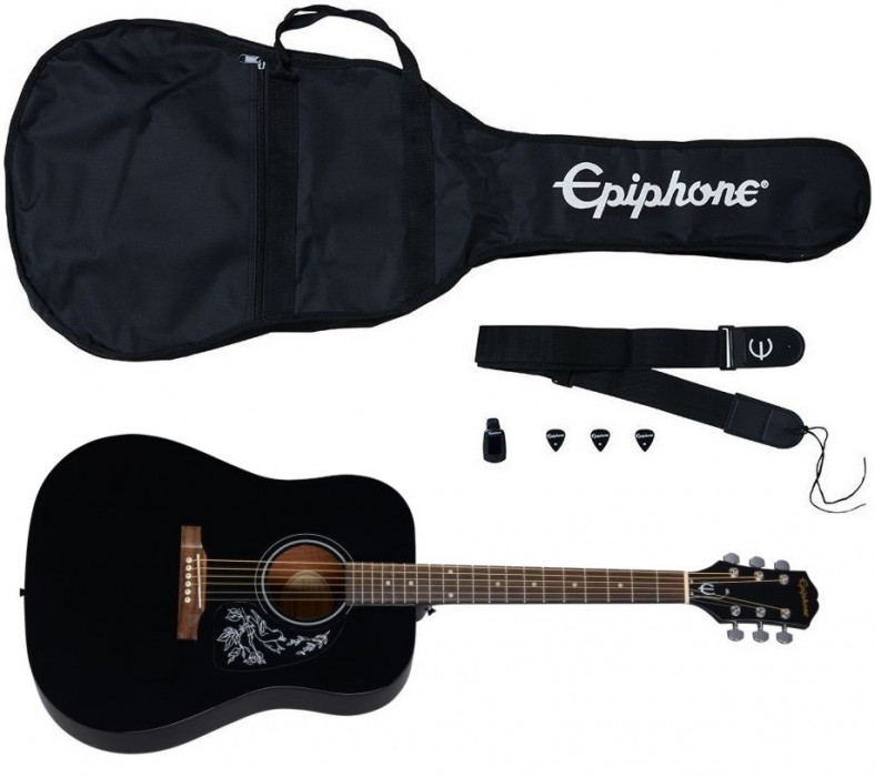Epiphone Starling Acoustic Guitar Player Pack - Ebony