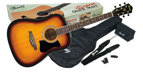 Ibanez V50NJP Jam Pack - Vintage Sunburst