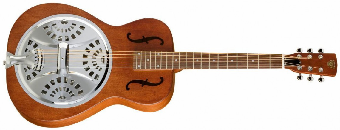 Epiphone Dobro Hound Dog Round Neck Vintage Brown