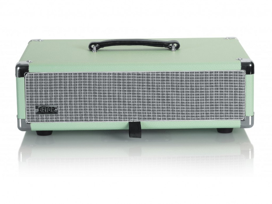 Gator Vintage Amp Vibe Rack Case – 2U Seafoam Green