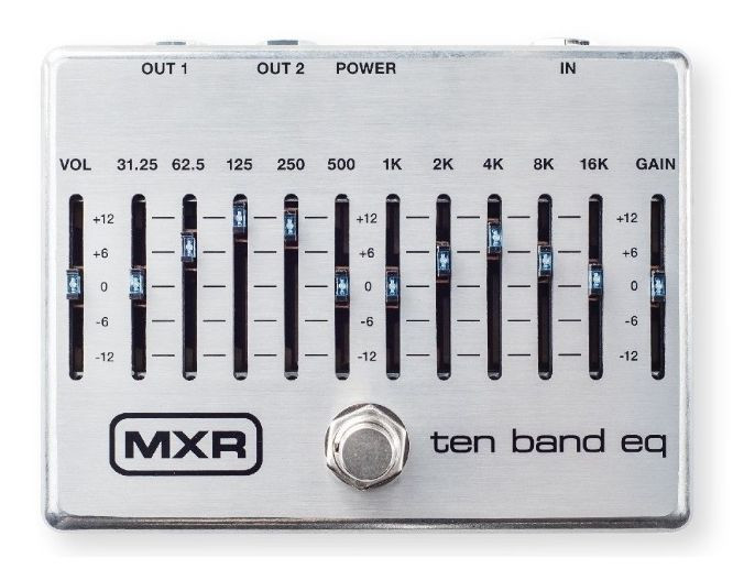 Dunlop MXR M108S 10-Band Equalizer Silver