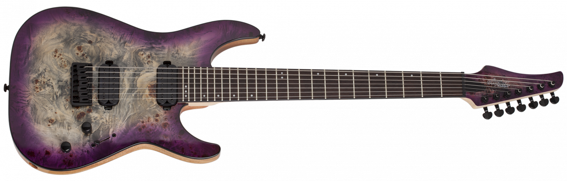 Schecter C-7 Pro - Aurora Burst
