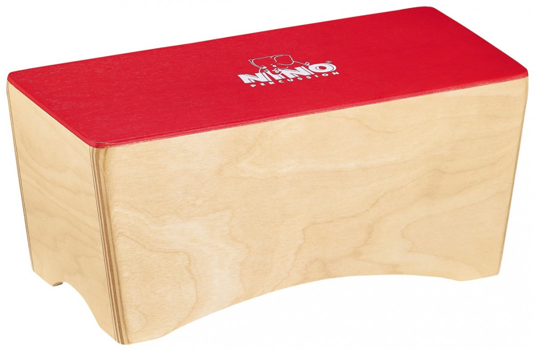 NINO Percussion NINO931R Bongo Cajon - Red
