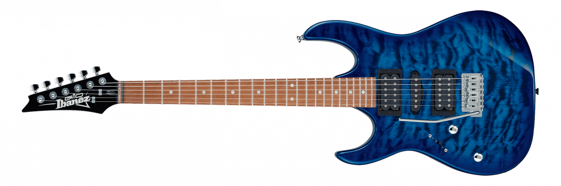 Ibanez GRX70QAL-TBB - Transparent Blue Burst