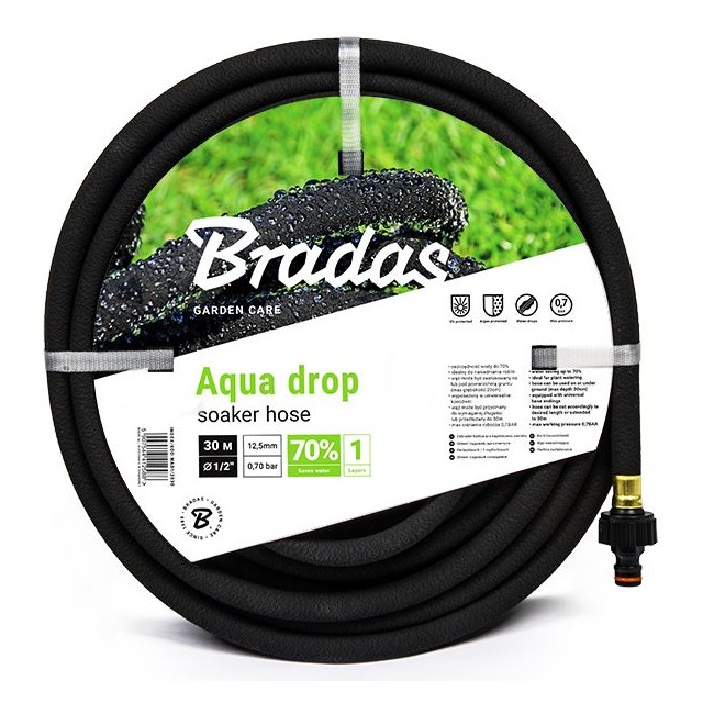 Zavlažovací hadice BRADAS AQUA-DROP 1/2 - 15m