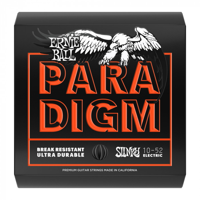 Ernie Ball Paradigm Electric P02015 Skinny Top Heavy Bottom Slinky 10/52