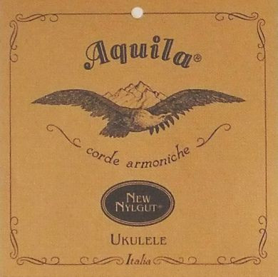 Aquila New Nylgut Ukulele Set, GCEA Soprano, low-G, wound