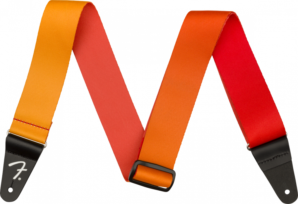 Fender 2" Ombré Strap, Tequila Sunrise