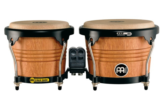 Meinl FWB190SNT-M Marathon Series FWB190 Wood Bongo - Super Natural