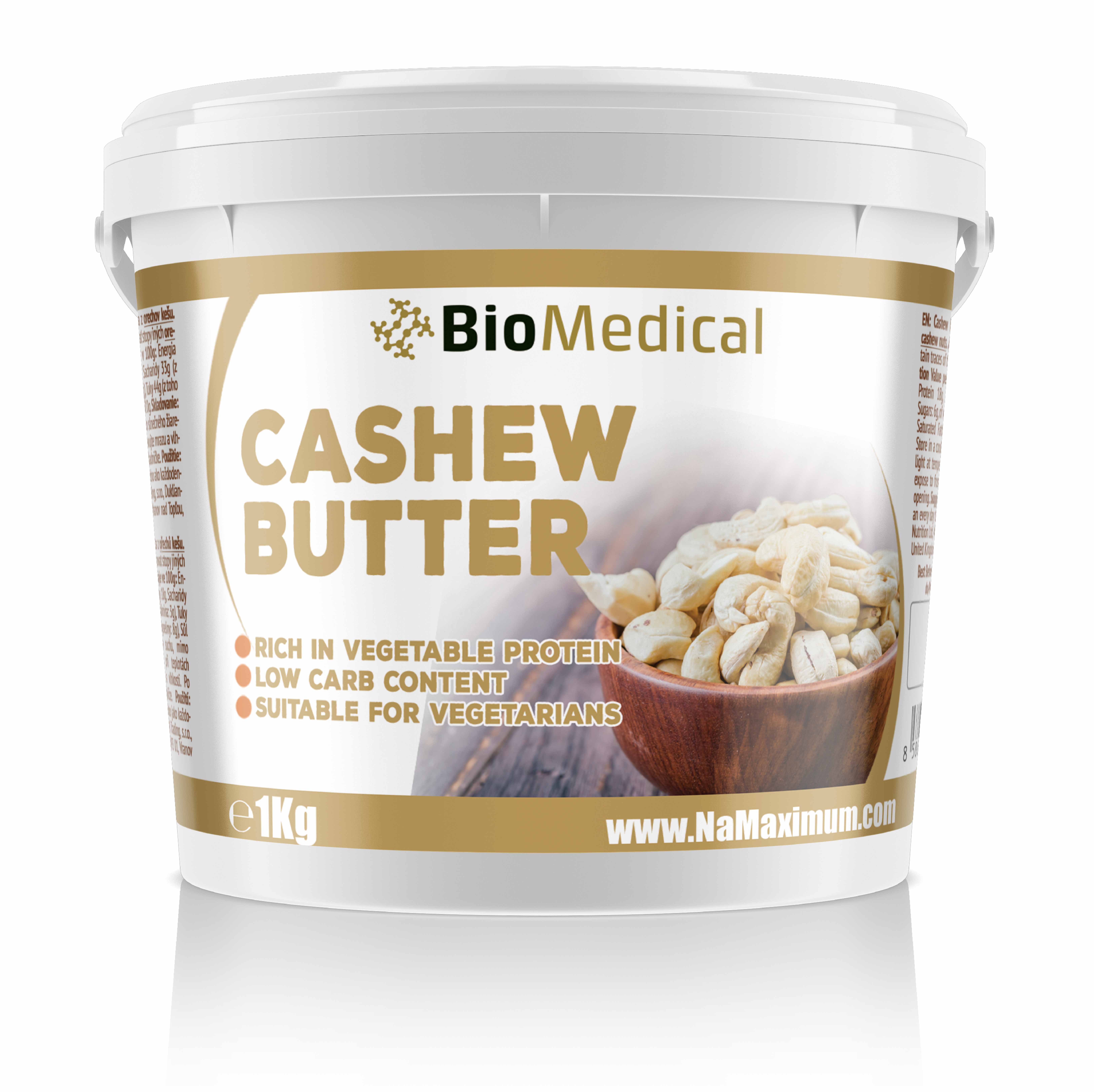 Máslo z kešu 180g Natural