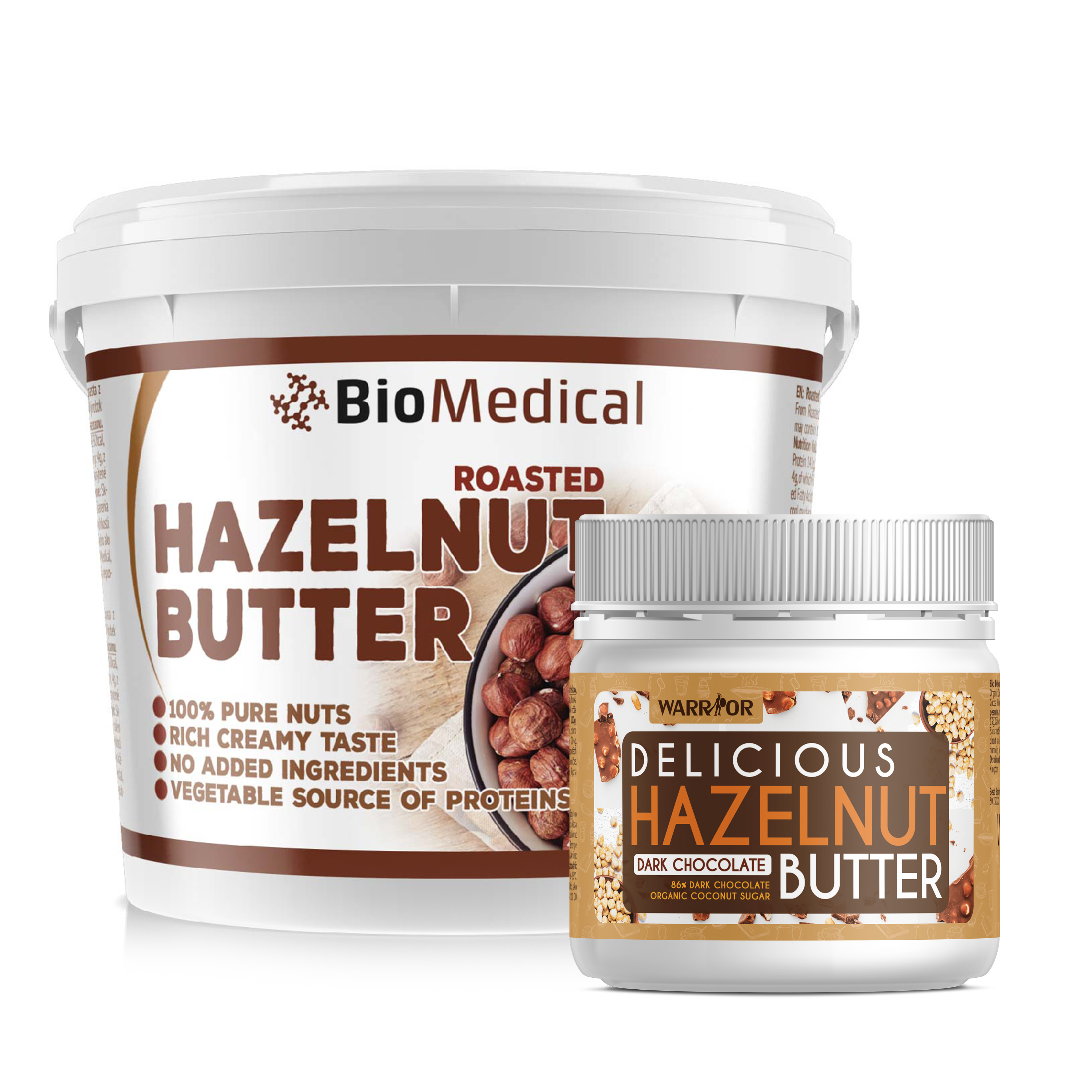 Roasted Hazelnut Butter - máslo z pražených lískových oříšků 180g Natural