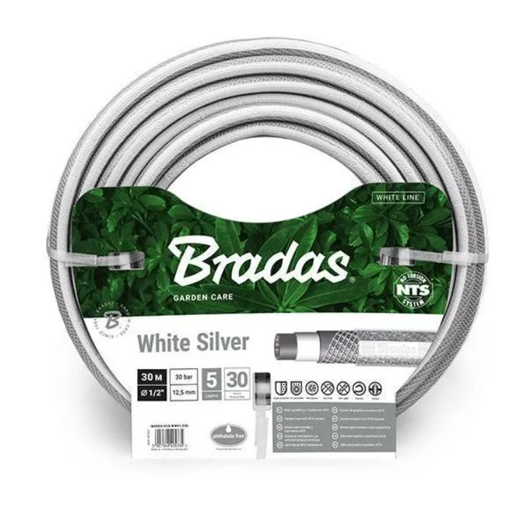 Hadice NTS WHITESILVER 1/2" - 20m Délka hadice: 20 m