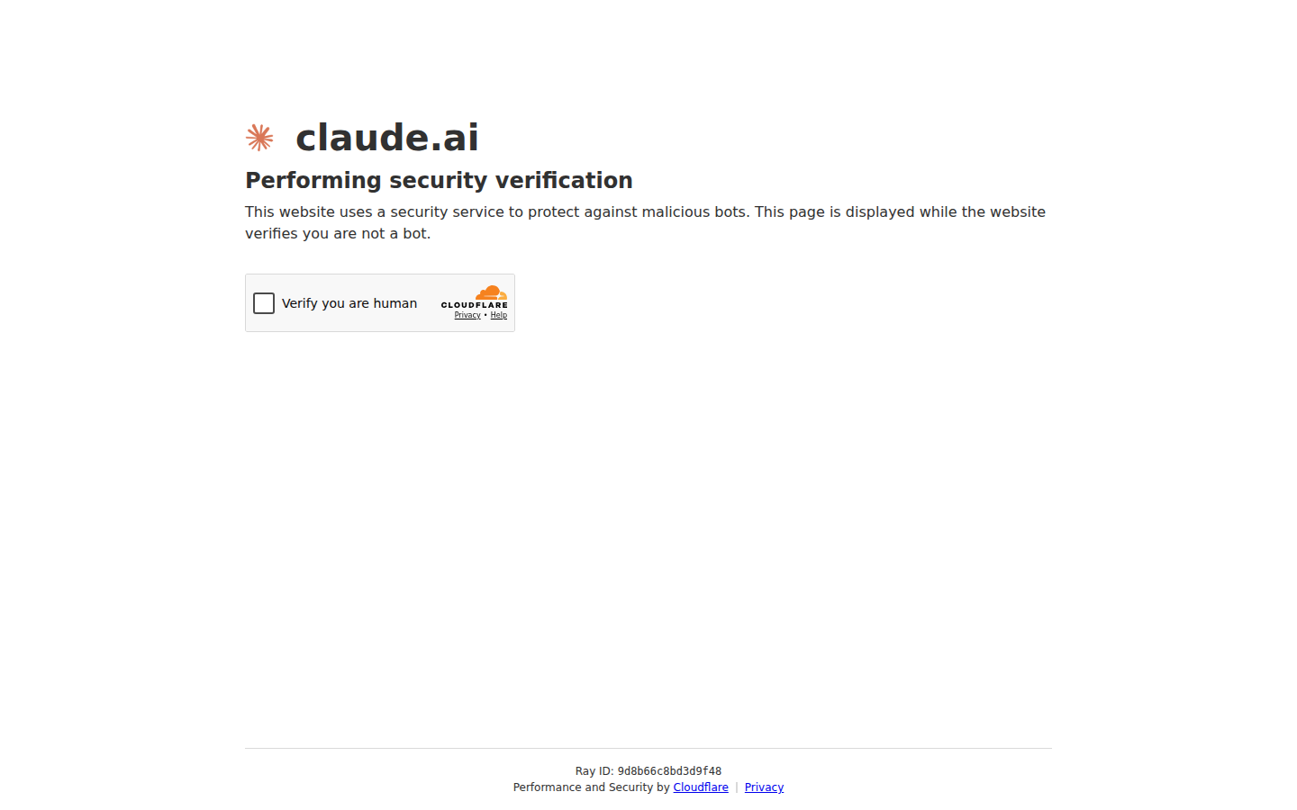 Screenshot of Claude AI interface